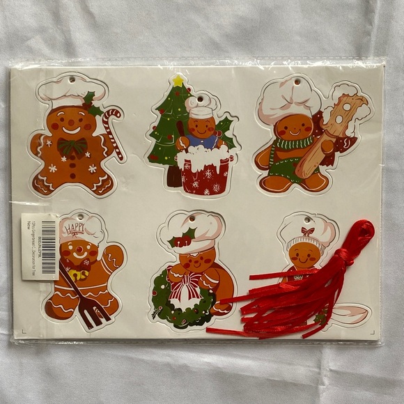 Gingerbread Chef Cardboard Ornaments - Picture 2 of 4